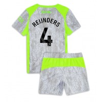 Manchester City Tijjani Reijnders #4 Tretí Detský futbalový dres 2025-26 Krátky Rukáv (+ trenírky)